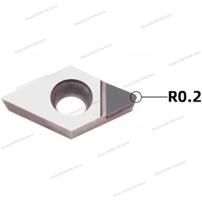 For Numerical Control Blade Rhombus Aluminum Copper Slotting Chip Breaking