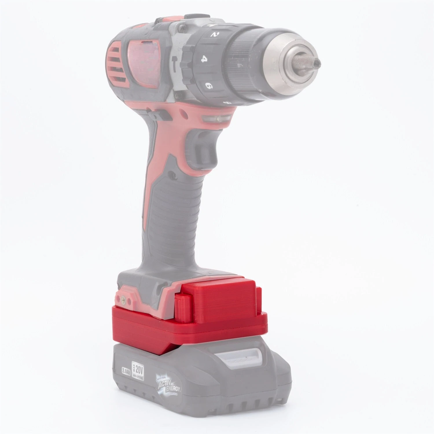 

Batteries Converter Adapter For Aldi Ferrex Activ Energy Lithium Convert To Milwaukee m18 Tools Use (without battery and tools)