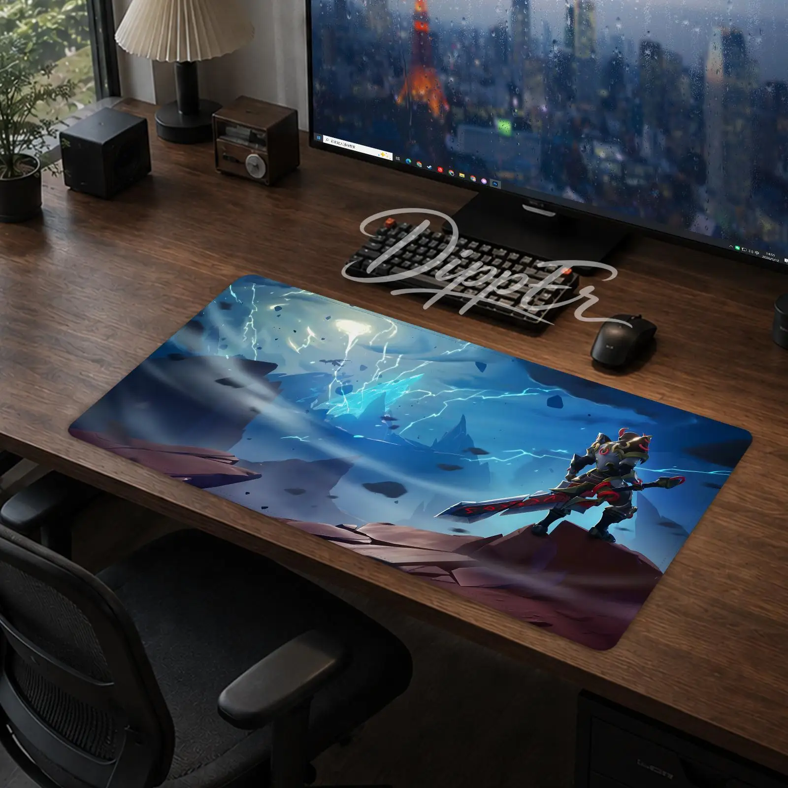 Game Dauntless Mouse Pad Gaming office Desk Mat Non-slip Large Mousepad DIY Keyboard Pad stitched edge rubber base