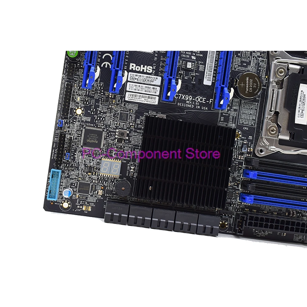 C7X99-OCE-F For Supermicro Desktop Motherboard Core i7 E5-1600/2600 v3/V4 Processor LGA2011 DDR4 PCI-E3.0