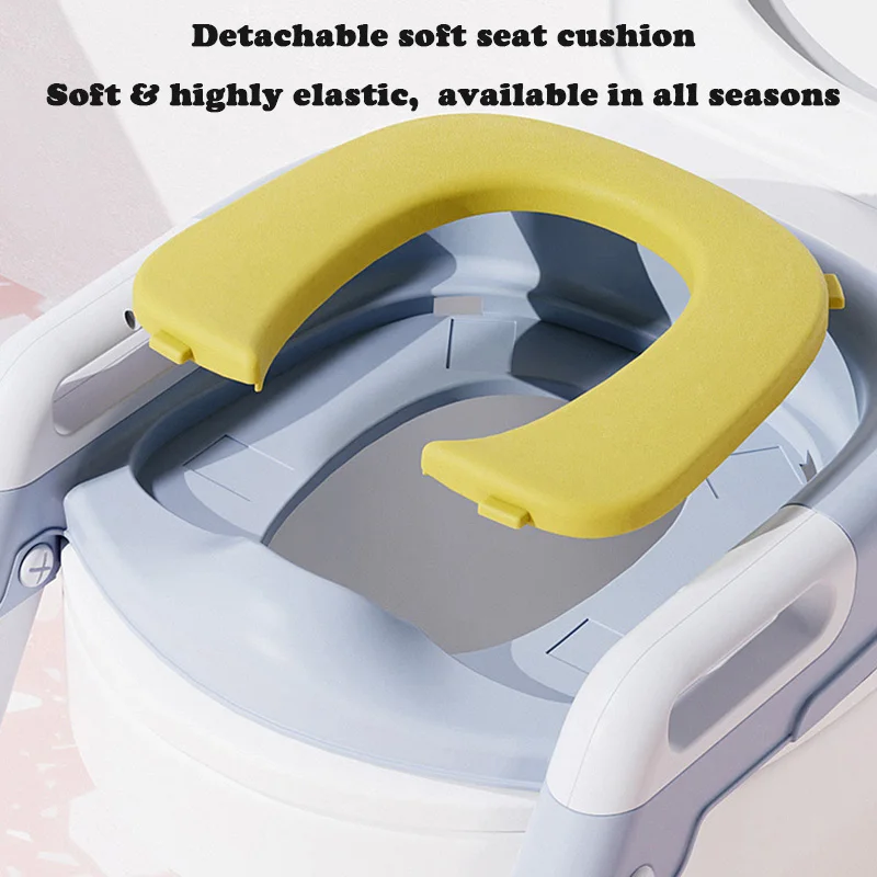 Portable Toilet Seat Potty Children\'s Pot Foldable Potty Training Seat Step Stool Portable Potty Child Pot Toilet Bebe Toilette