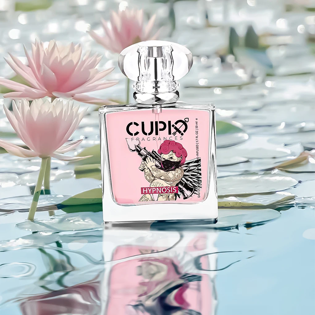 50ML Cupid Charm Toilette For Men Women Hypnosis Charming Cologne Fragrances For Men and Women with Two Bottles Hand Samples 5ML