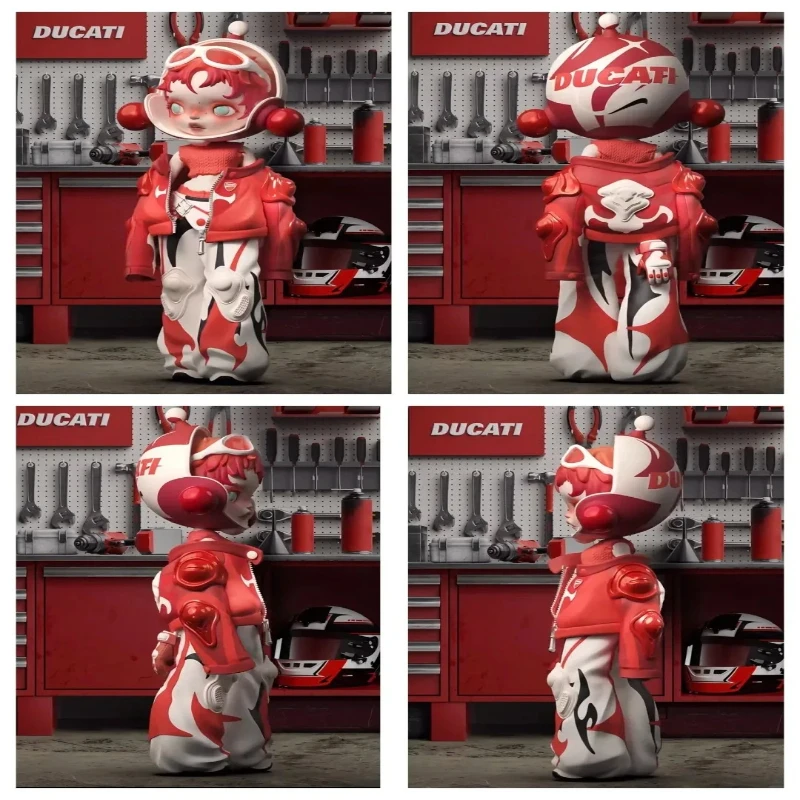 POPMART SKULLPANDA DUCATI 1/6 Action Figure Doll Gift trendy POPMART SKULLPANDA DUCATI 1/6 Action Figure Doll Gift trendy