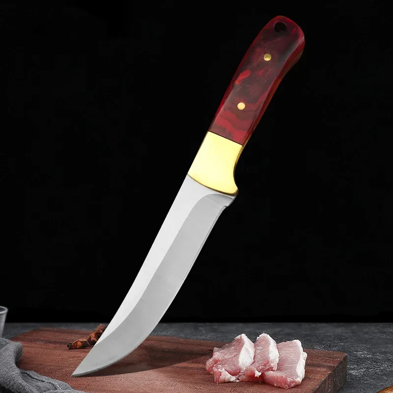 Utility Knife Forged Boning Chef Butcher Knives 5CR15 Stainless Steel Knife Slicing Meat Fruit Fish Knife Cooking Tools