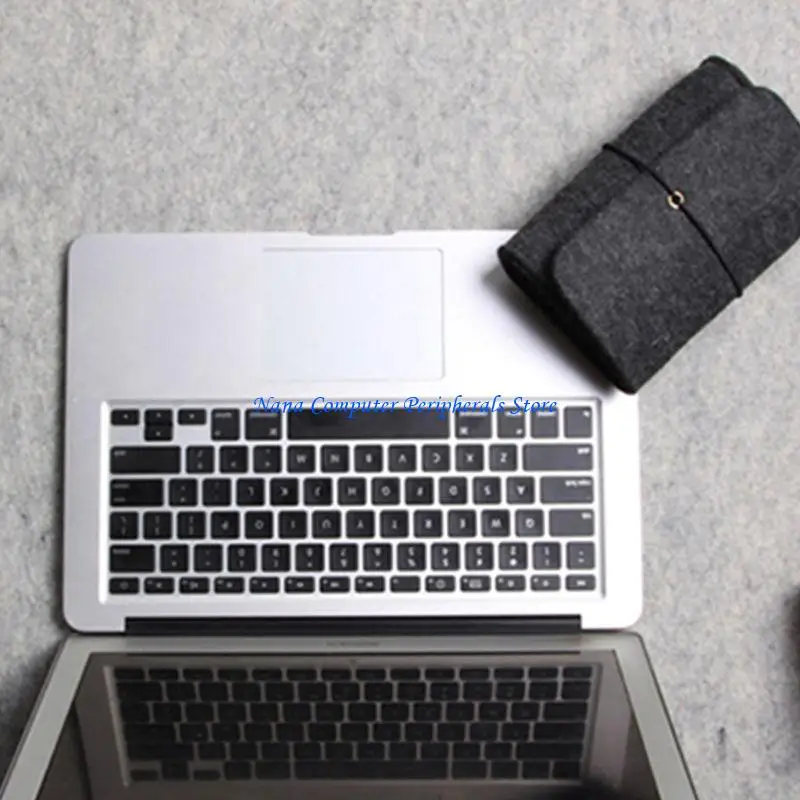 F68C Protective Sleeve Bag Soft Felt Carry for Case Storage for Charger Mouse C