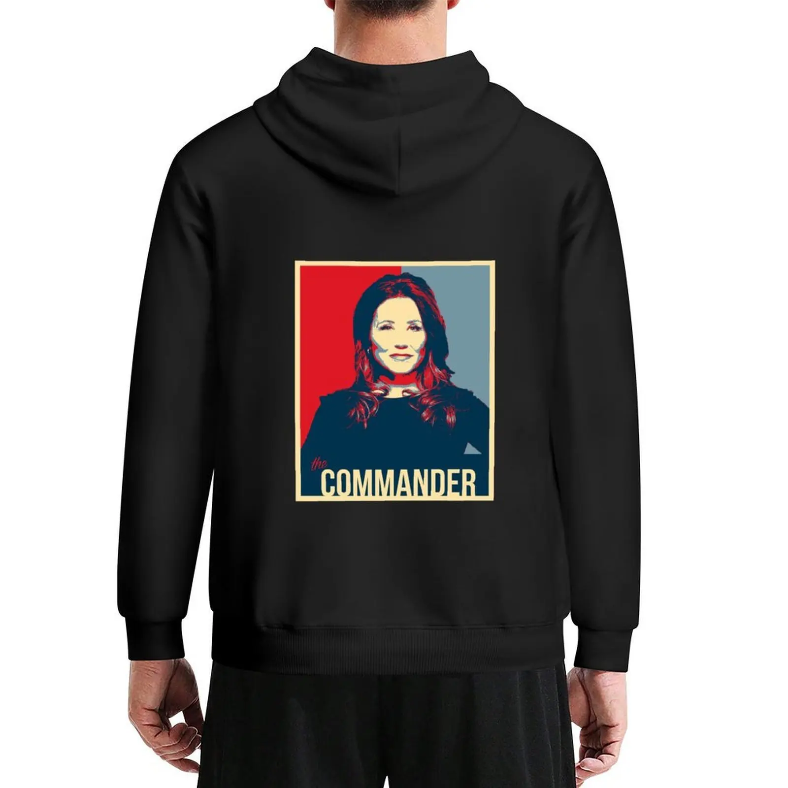 

The Commander Hope Poster Hoodie mens clothing autumn men clothes men's clothes new in hoodies & sweatshirts