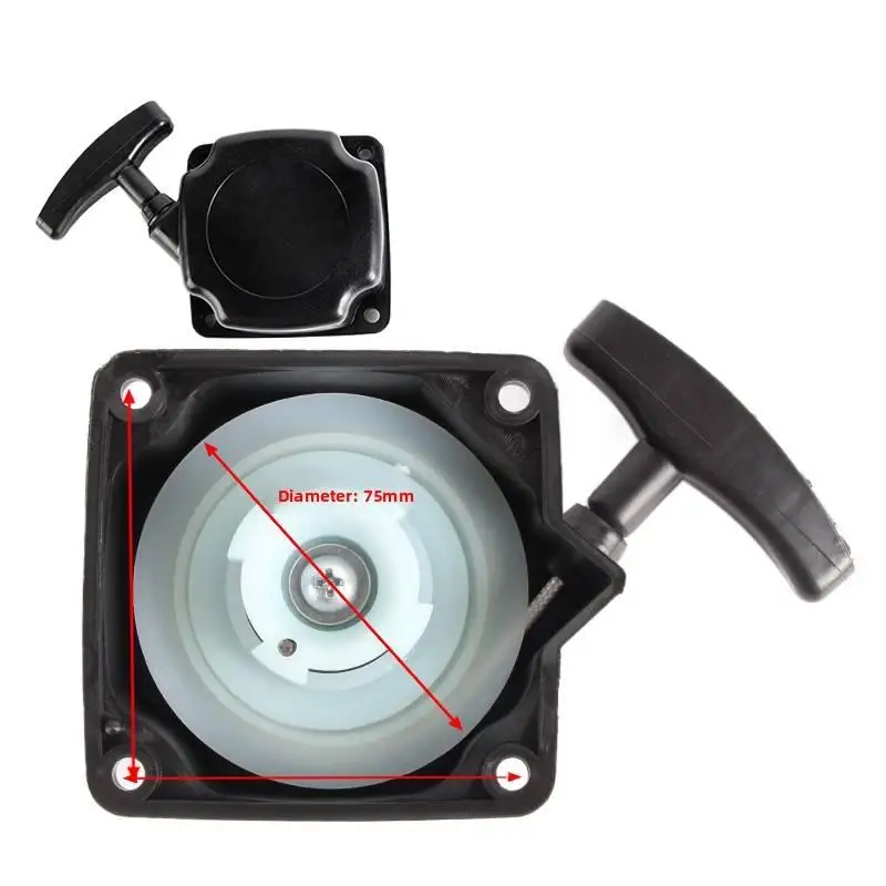 لوحة سحب جزازة العشب ثنائية الأشواط 40-5 سهلة البداية - قطعة واحدة - تأتي مع ملحقات لولبية