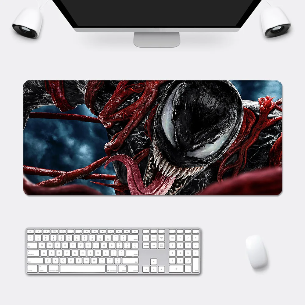 Cool Marvels Venom Colorful Mousepad HD Printing Computer Gamers Locking Edge Non-slip Mouse Pad XXL90x40cm Keyboard PC Desk Pad