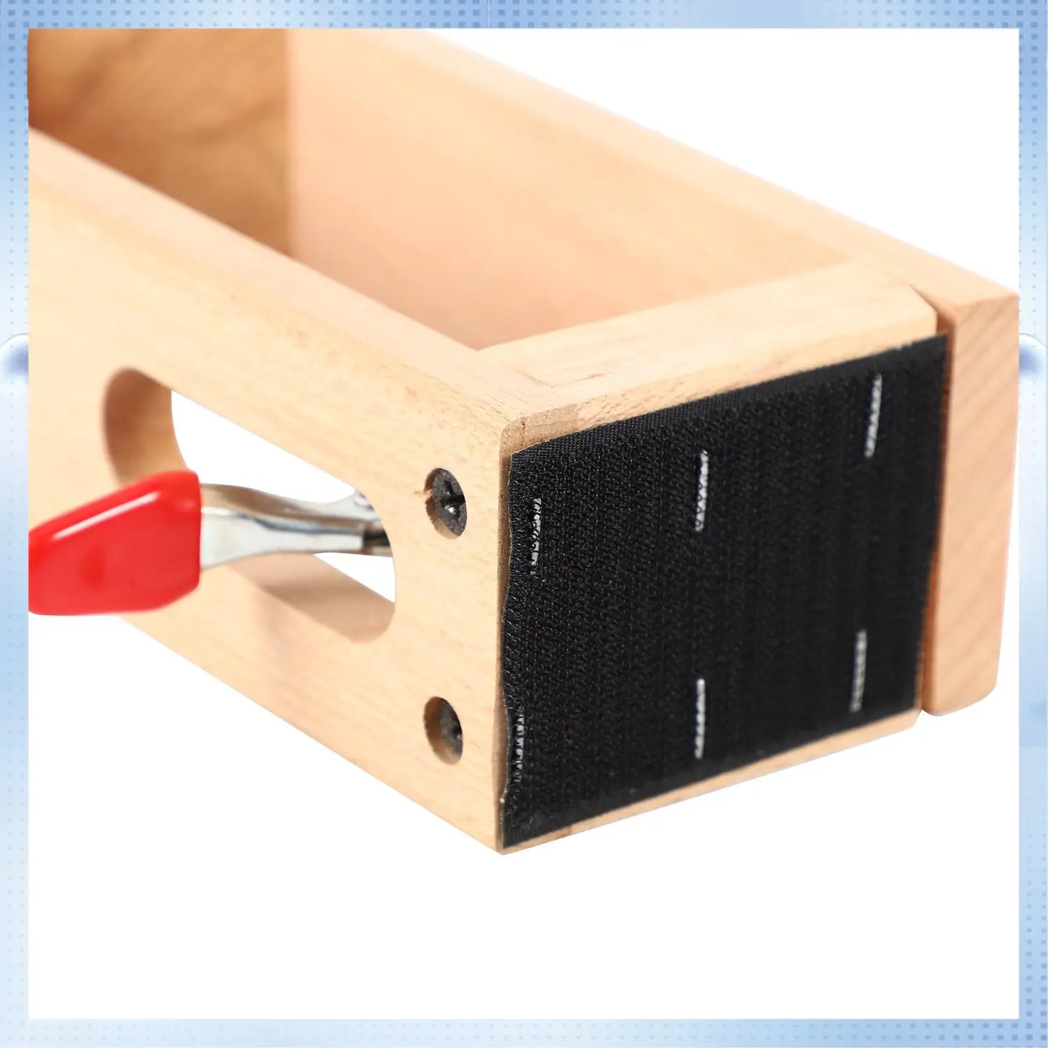 

AD30-Leather Craft Retaining Clip Wood Tools Hand Tool Set Table Desktop Stitching Sewing Lacing Pony Horse Clamp Tools