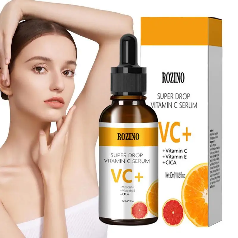 

Moisturizing Vitamin C Serum For Face Brightens Skin Repair Smooth Facial Essence Serum Facial Care Skincare Products