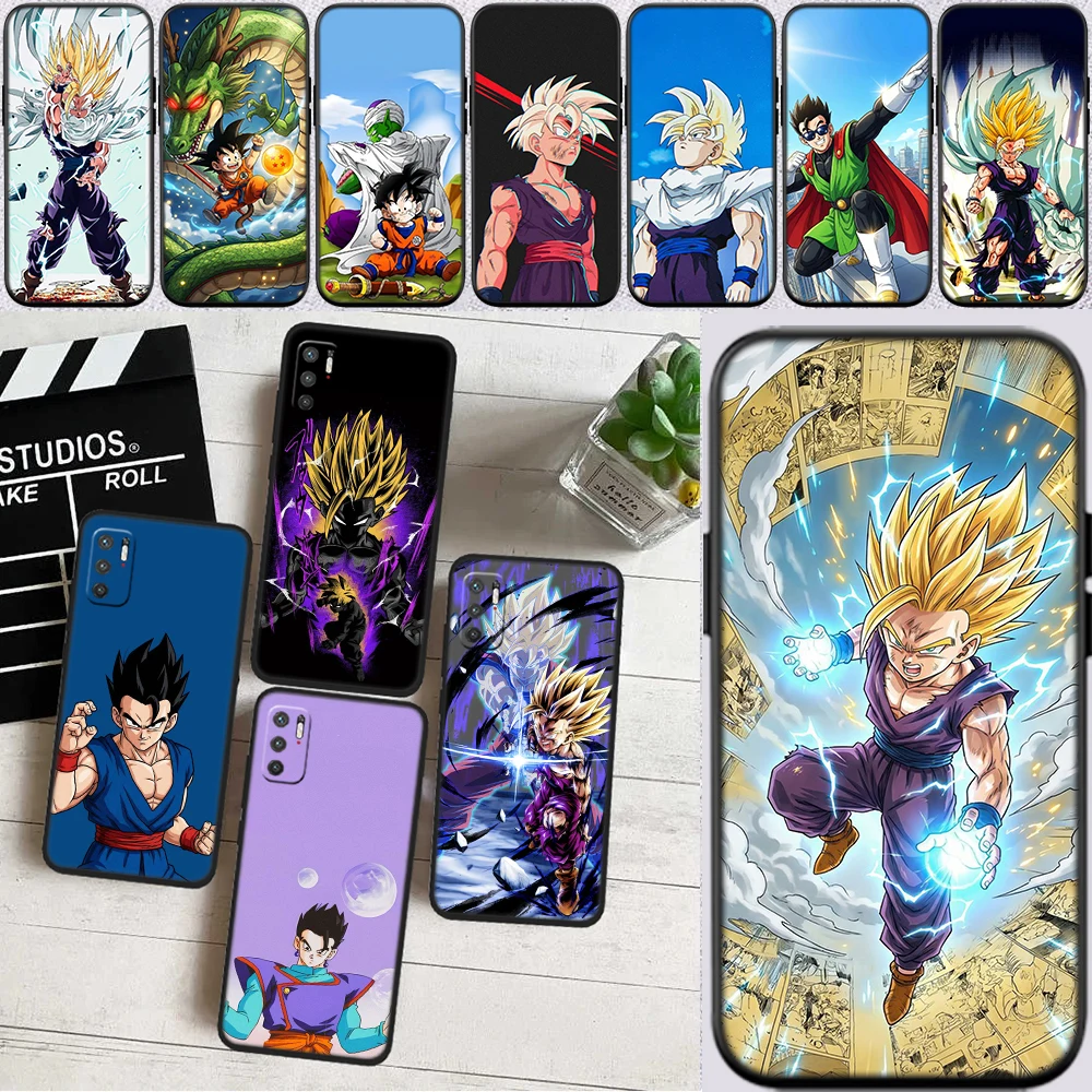 Dragon Ball Gohan Phone Case for Samsung Galaxy S20 S21 S22 Ultra FE Plus A21S A22 A24 A25 A26 A30 A30S A31