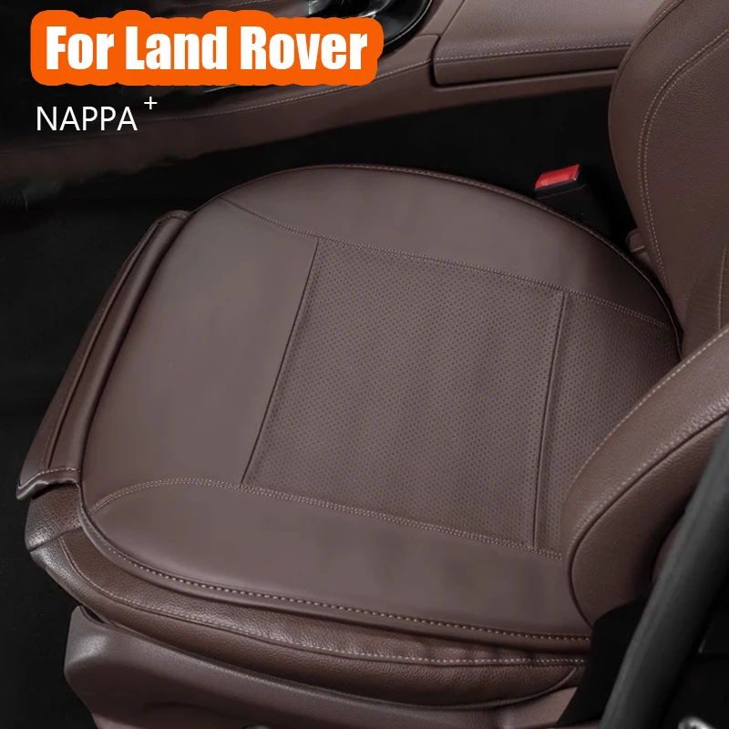 

1 шт. NAPPA подушка для автомобильного сиденья для Land Rover премиум-класса, кожаные чехлы на передние сиденья и задний ряд, нижняя защита, противоскользящие чехлы на сиденья