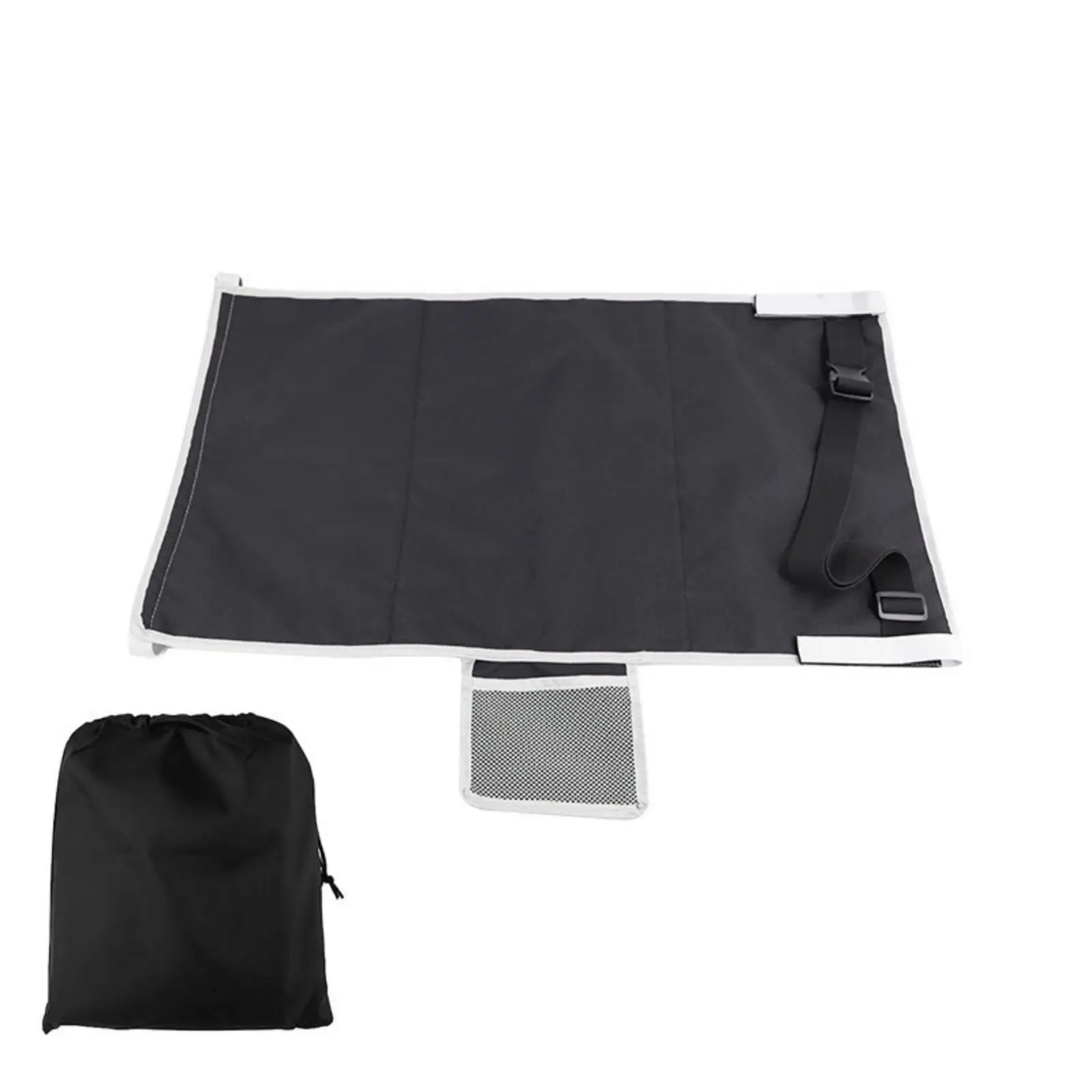 Airplane Seat with Mesh Pocket | Adjustable Securing Straps, Lightweight Nylon Construction, Airplane Seat Footrest, for trips