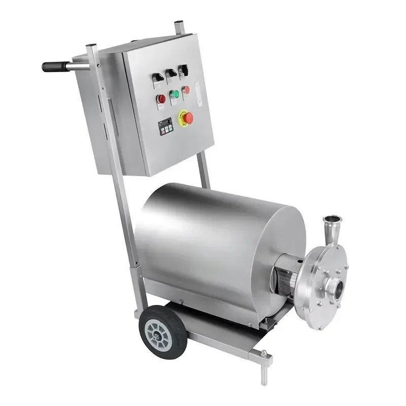 Sanitary Stainless Steel 304 316L Single Stage Emulsified Homogenizing Pump JZ1 Series Mixing Pump Jam Sauce