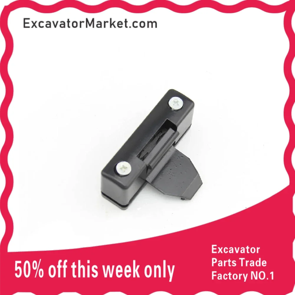 Accessories For Excavator E320B/C/D Glass Buckle Glass Buckle Zinc Alloy 5.5CM