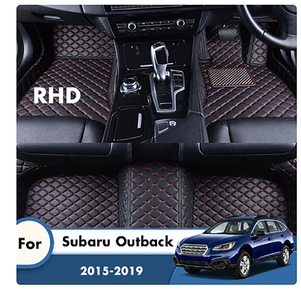 

Коврики для Subaru Outback 2019, 2018, 2017, 2016, 2015, противогрязные аксессуары для автомобильного интерьера, накладки на ножки, коврики, накладки, автомобильные коврики RHD