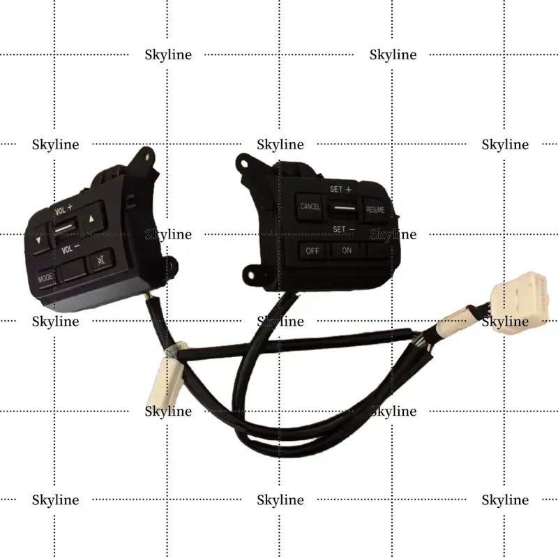 Car Cruise Control Switch Audio MID Switch Button DF76664M0 For Mazda 2