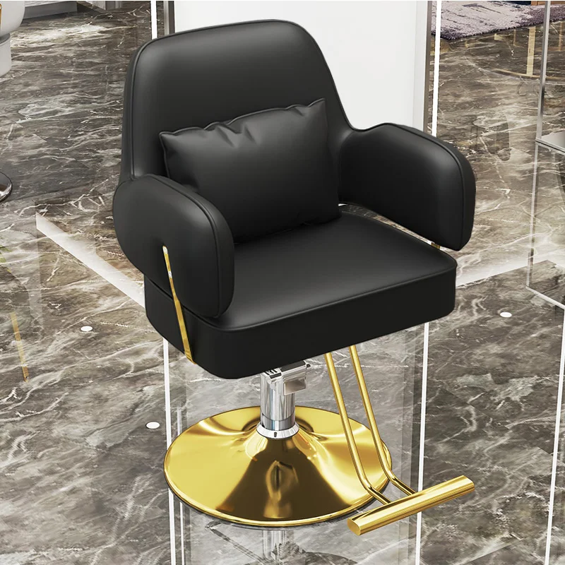 

Beauty Workshop Barber Chair Makeup Hairdressing Cosmetic Swivel Styling Luxury Stool Saddle Swivel Hair Salon Chaise Furnitures