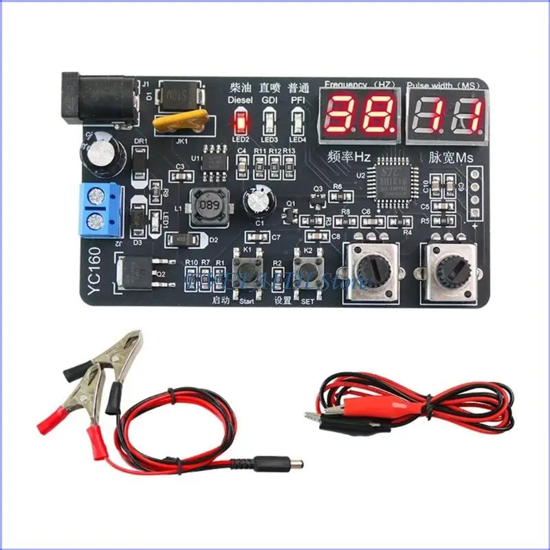 

124B Shockproof Compact Gas Injector Tester Adjustable Frequency Diagnostic Device