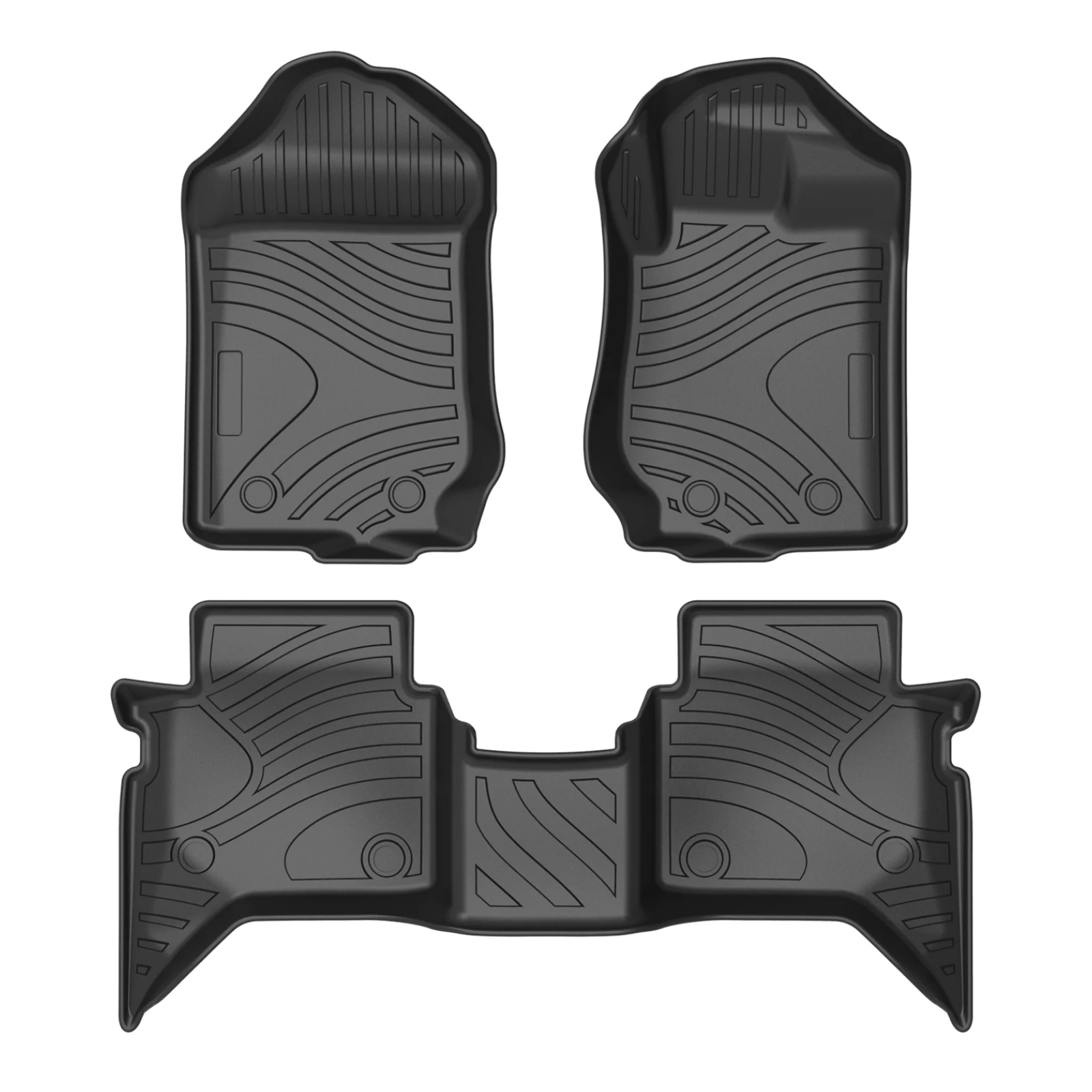 

TPE 3D Rubber floor mats For Ford RANGER 2015-2022 Right-hand drive/RHD Car Mat Waterproof Carpet