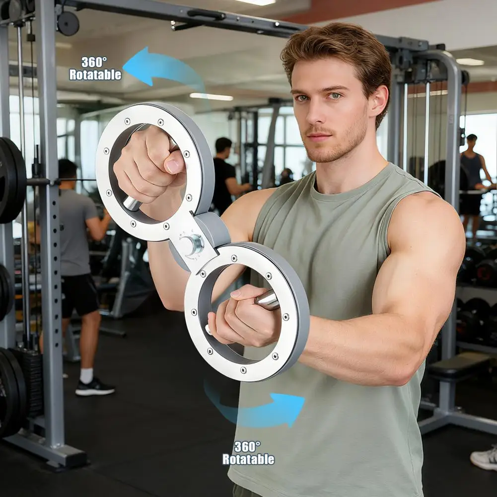 Rotator Burn Machine 12LB Adjustable Resistance 360 Degree Rotatable Arm Workout Equipment For Home Gym