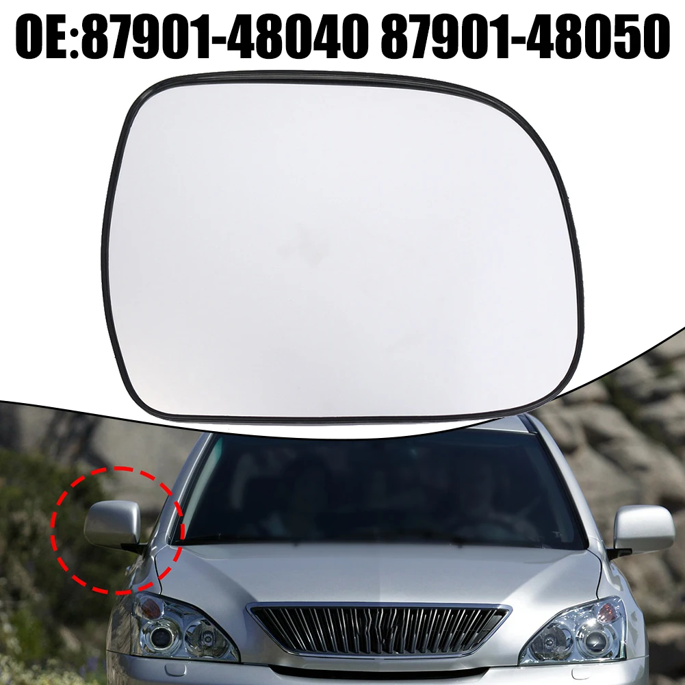 1x Side Wing Mirror Car Right Side Rearview Mirror Reversing Lens For Lexus RX300/ RX330/ RX350/ RX400h 2003-2008 #87901-48040