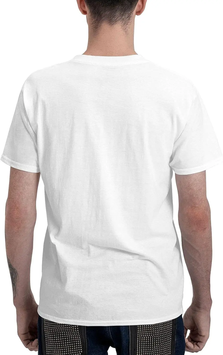 Anime Heaven Official'S Blessing Shirt Cotton Short Sleeve Cool T-Shirt for Male White