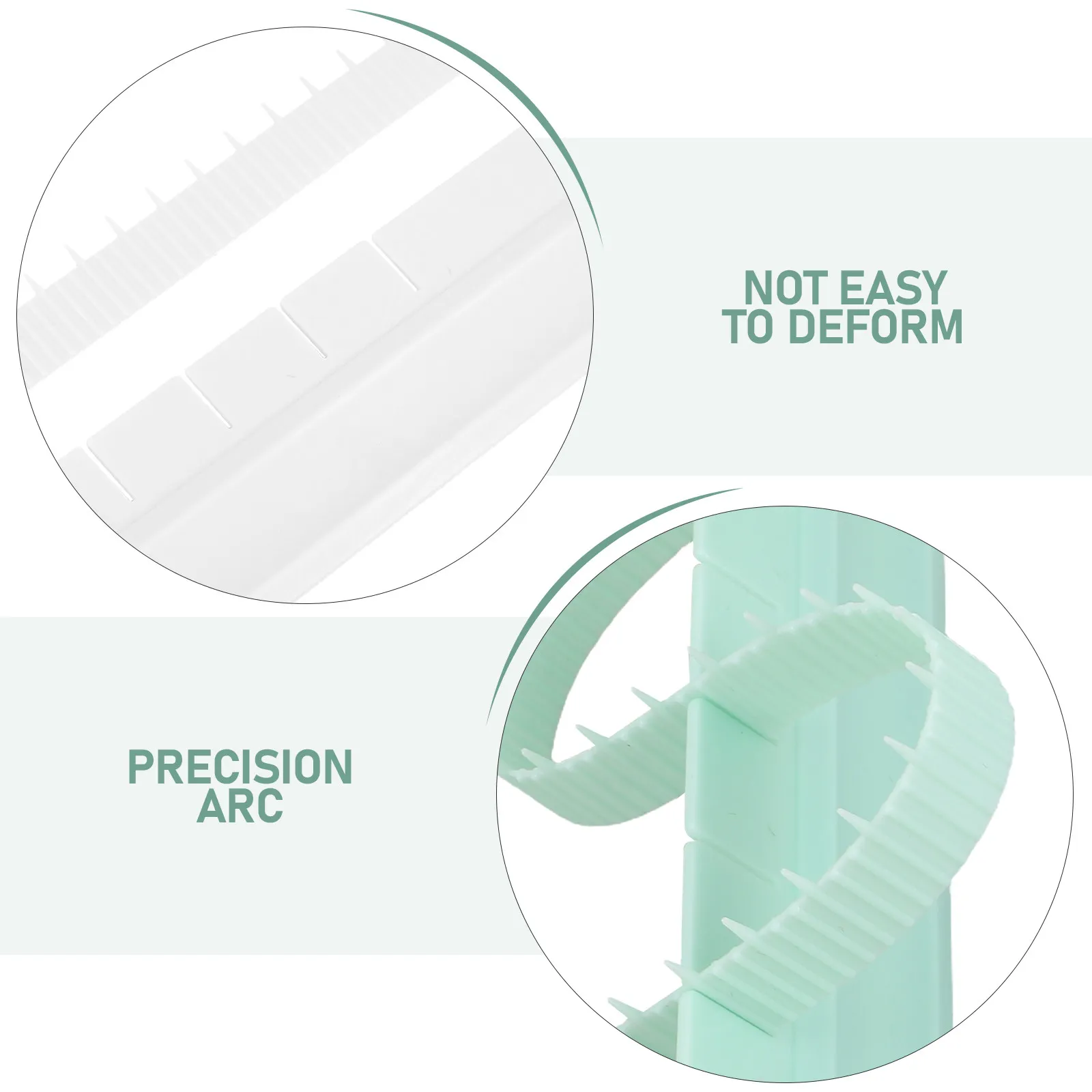 2Sets Cake Arch Guide Tool Precision Arc Ruler for Cakes Fondant Cake Tools Professional Pastry Decorating Tool Baking Measuring