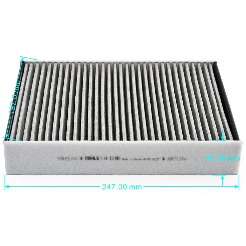 MAHLE LAK1148 Cabin Filter For BMW ALPINA B. BOVENSIEPENB4(F32 F33) Series 1(F20) 2 3(F30 F31 F80) 4 64119237554 64116821995