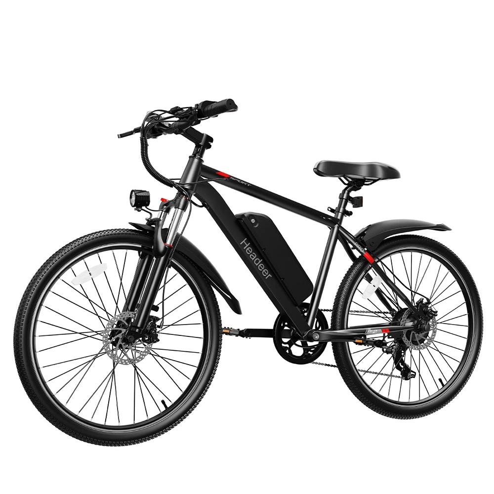 Ebike Headeer Bk1350 500W Brushless Motor 48V15Ah Lithium Battery Electric Bicycle 26Inch Tire Adult City Commuter Electric Bike image 3