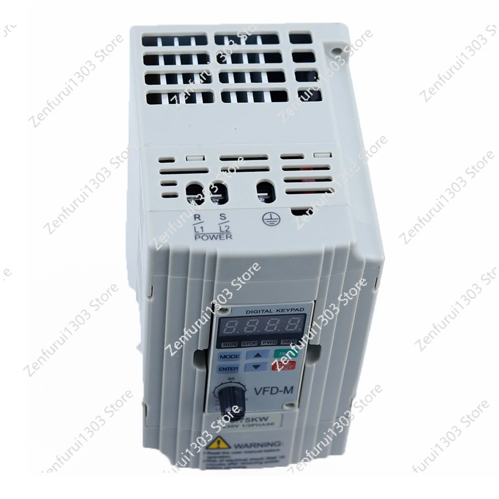 1HP 220V/230V VFD-M , Inverter, AC Motor Drive 0.4KW/0.75KW 400HZ VFD007M21A