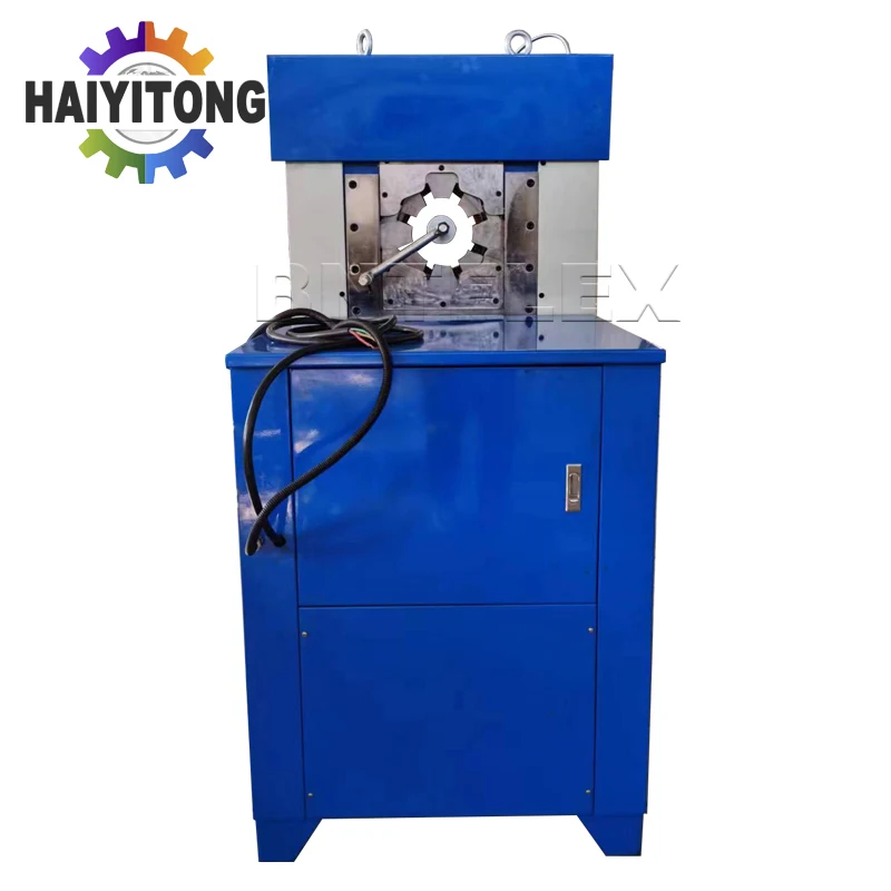 High quality Crimping Machine Blue Rubber Pipe Crimping Machine Hose Pressing Machine