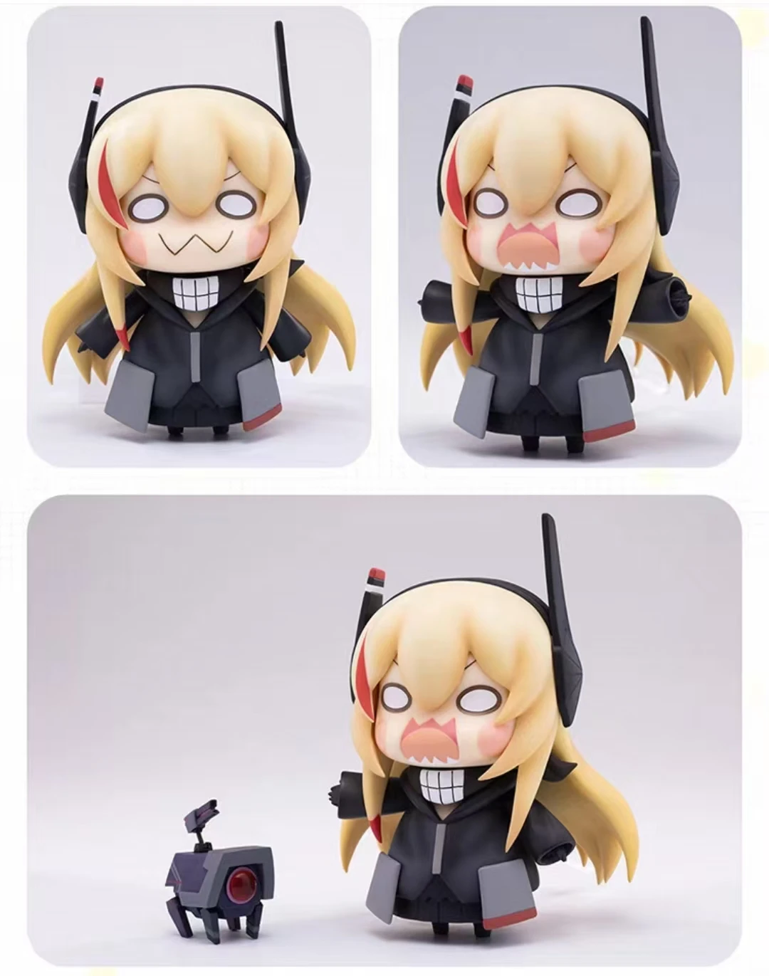 Em estoque Periféricos de animação de primeira linha para meninas 11,5 cm Q Ver. Figura de ação M4-SOPMODII-JR Figura de anime