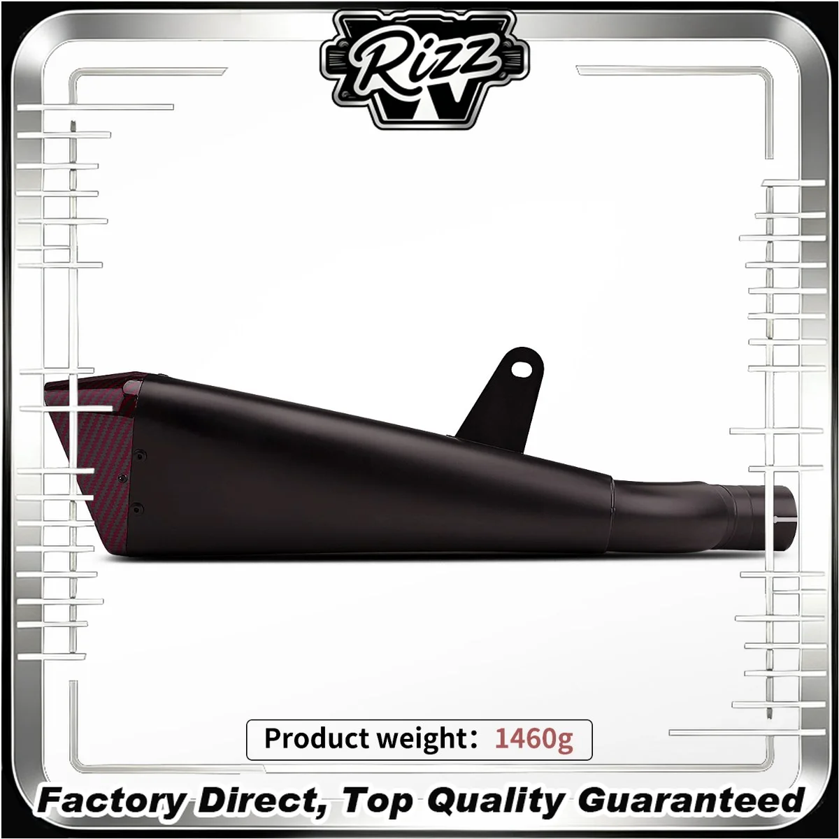 FOR Integrated mid & Rear Exhaust Modification Kit for Speed400/400X Scrambler OEM Mounting Points Stock Muffler Replacement