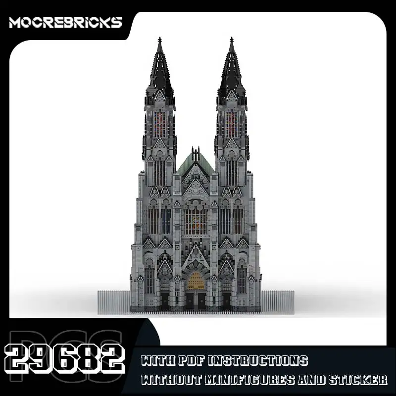 

Всемирно известная архитектура, одеколонный собор, сборка, набор строительных блоков, модель городской достопримечательности, образовательные кирпичи, игрушка-дисплей