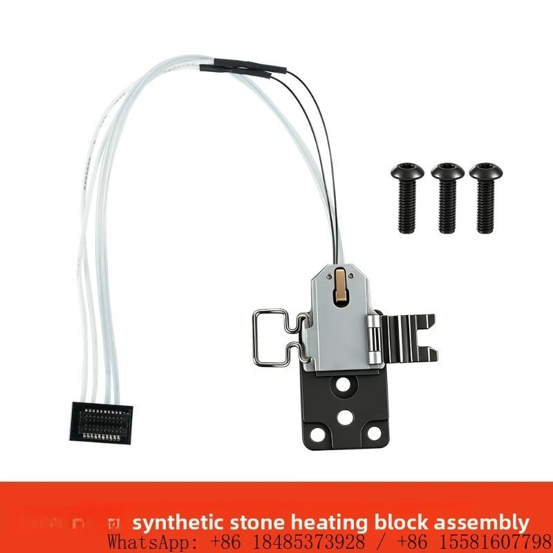 Mini Hot End Assembly Pre-assembled Heating Block Nozzle Kit 3D Printer Spare Accessory for Bambu Lab A1 / A1