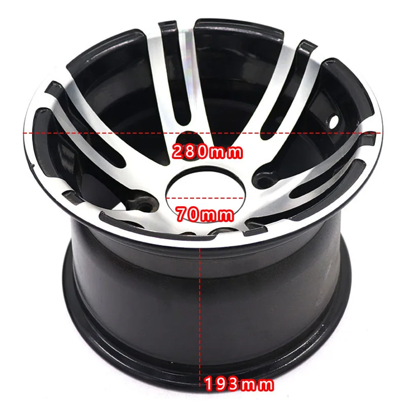 10 Inch hub for Beach bike ATV go kart wheels 22x7-10/22x10-10 inch front  rear wheel rims 10X7 10X6