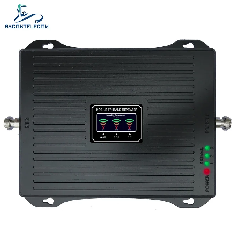 850 1900  repetidor de sinal celular 30dBm triple band 2g 3g 4g repetidor de senal celular potente signal repeater boo