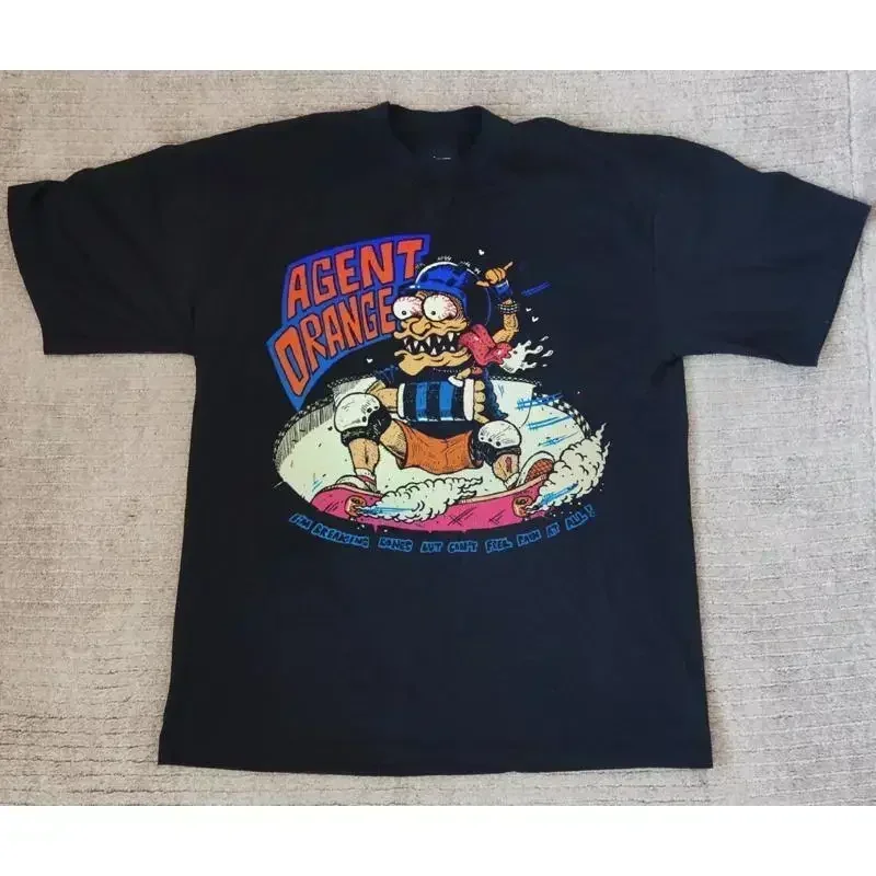 Camiseta Agent Orange Band I Am Breaking Bones, talla completa S 5Xl