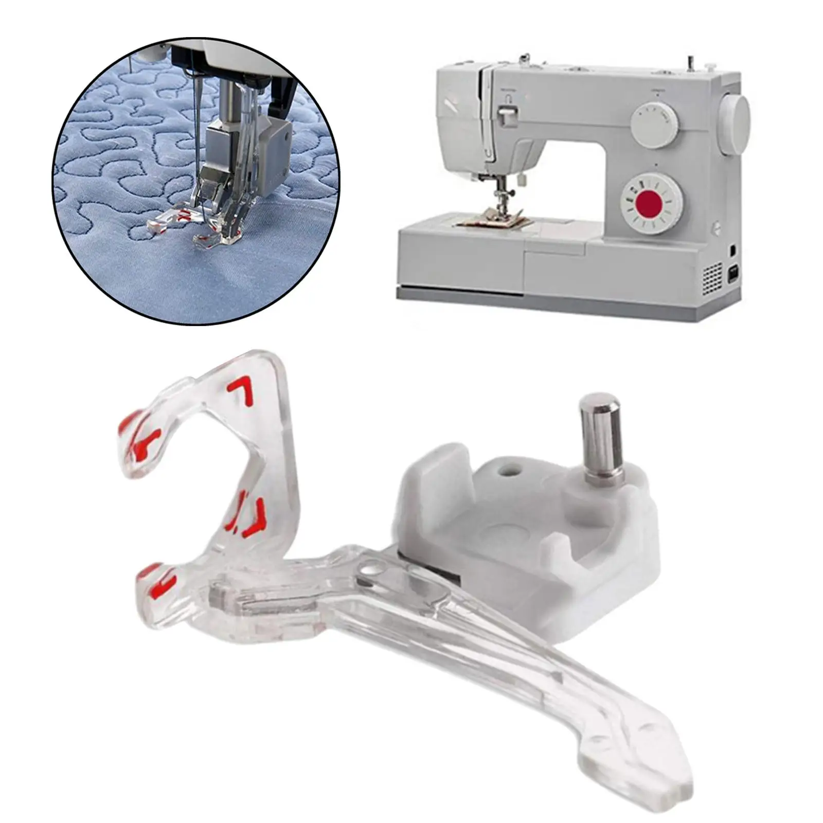 Open Toe Free Motion Presser Feet 820780096 Quilting Foot for Pfaff Classicstyle 2025