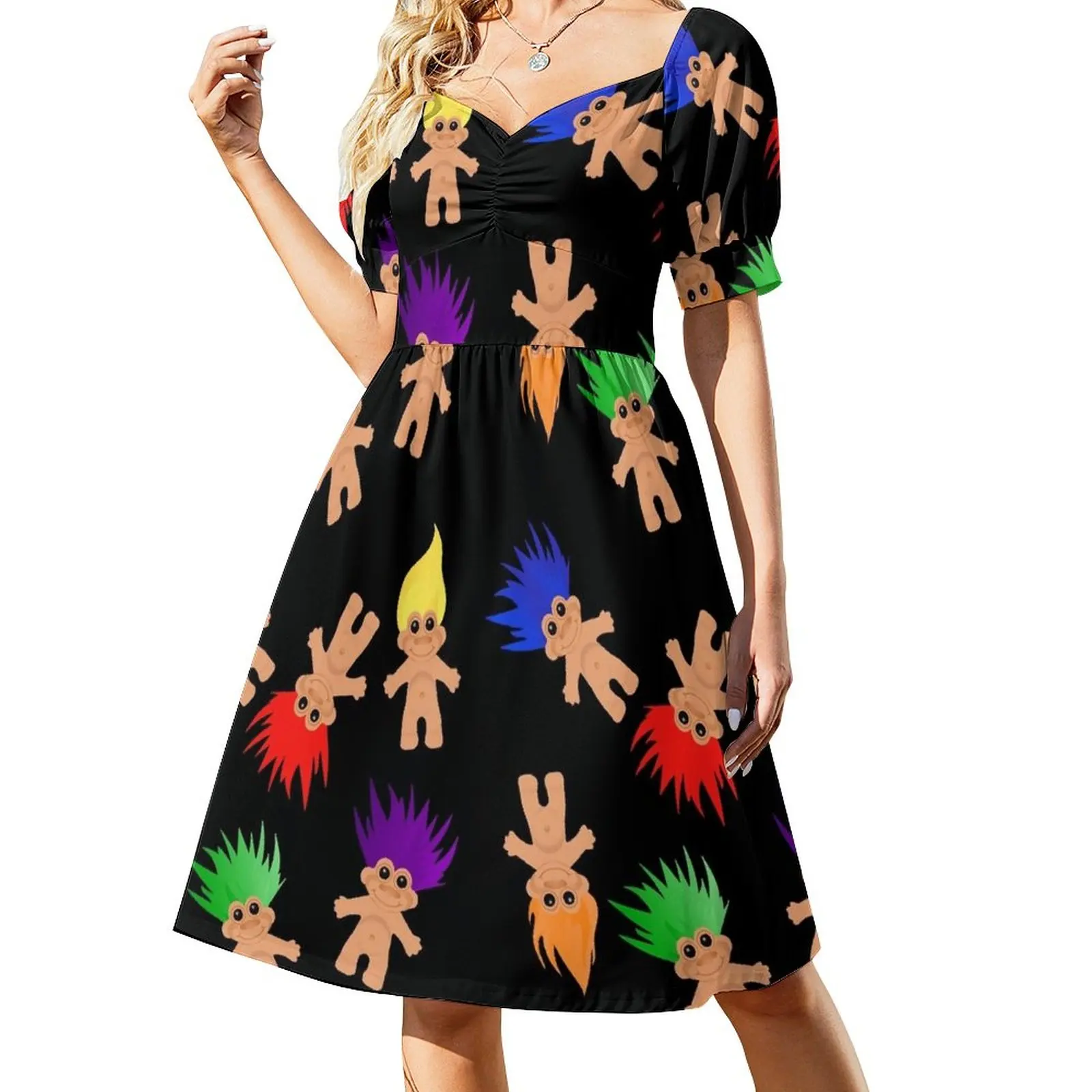 

Troll Dolls Pattern Sleeveless Dress dresses summer sexy dress women's summer dresses 2023