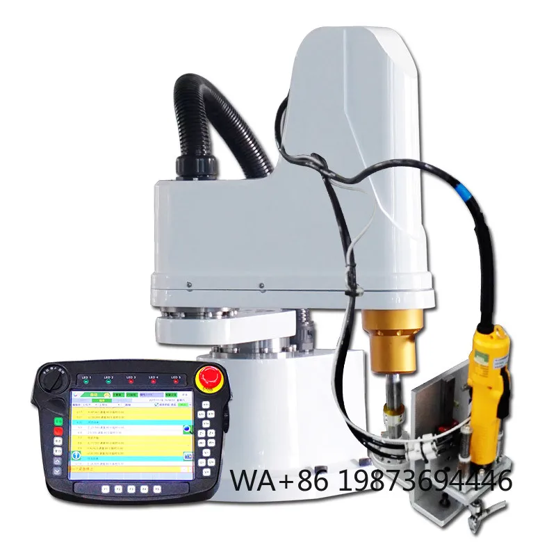 220V high-performance handheld screw machine, PLC controlled industrial assembly equipment