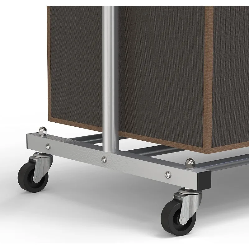 Multi Cor Garment Rack com 3 Saco, Classificador Lavanderia