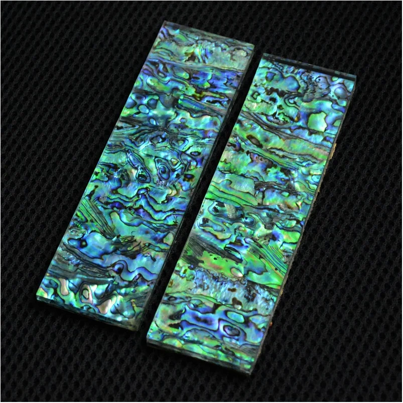 Nova Zelândia Natural Abalone Shell Material Acrílico Punho da Faca Faça Você Mesmo Fazendo Placa Patches Placa Tamanhos