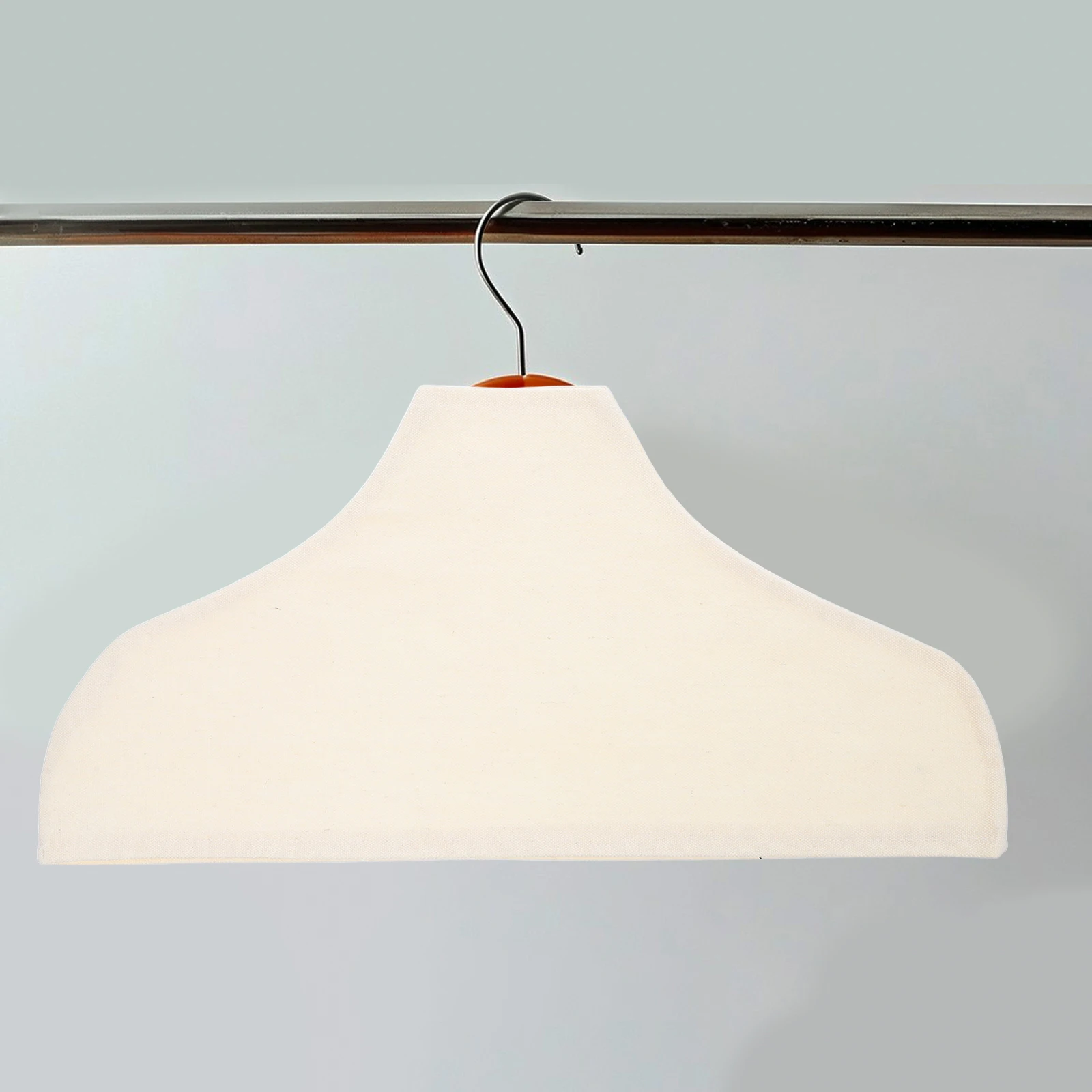 

2 Pcs Sweater Clothes Hanger Cover Hangers Cotton Linen Covers for Hanging Shirt