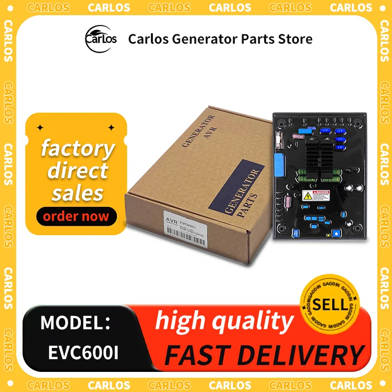 EVC600I AVR ENGGA Original Diesel Generator Automatic Regulator Generator Accessories
