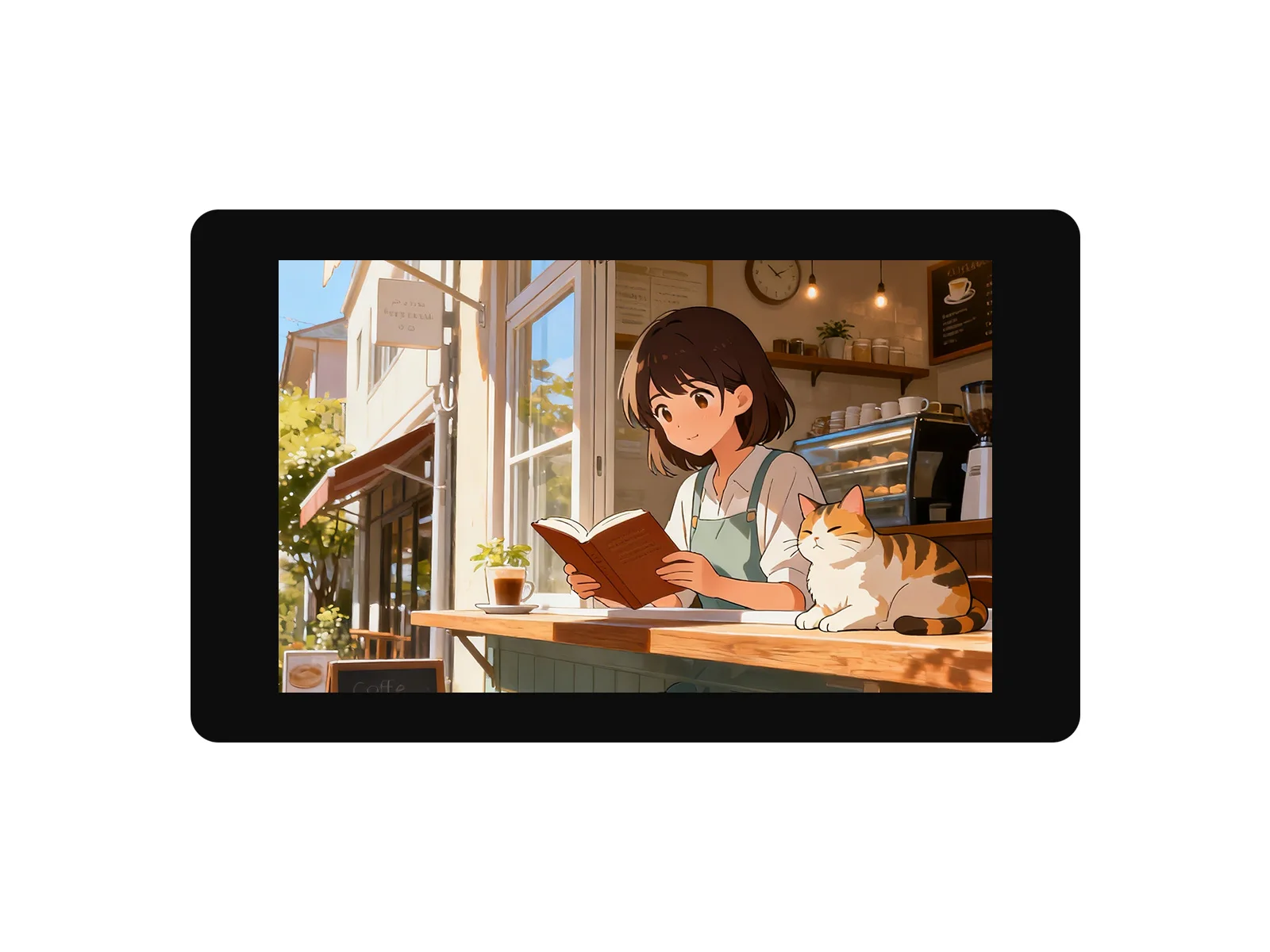 4 / 4.3inch DSI Capacitive Touch Display, 480 × 800 Resolution, IPS Display Panel, 5-Point Touch, Optical Bonding Toughened Glas
