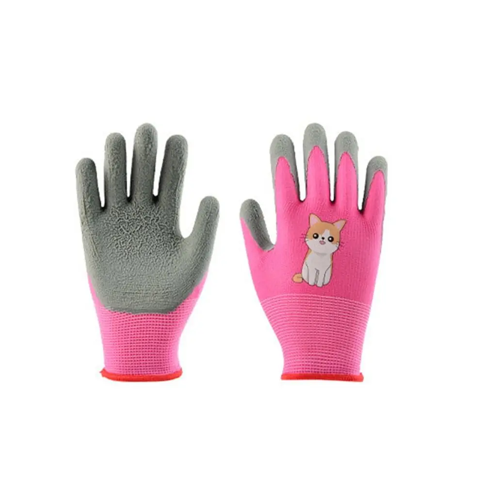 

Safety Protector Gardening Gloves Non-Slip Breathable Children Protective Gloves Durable Working Gloves Planting