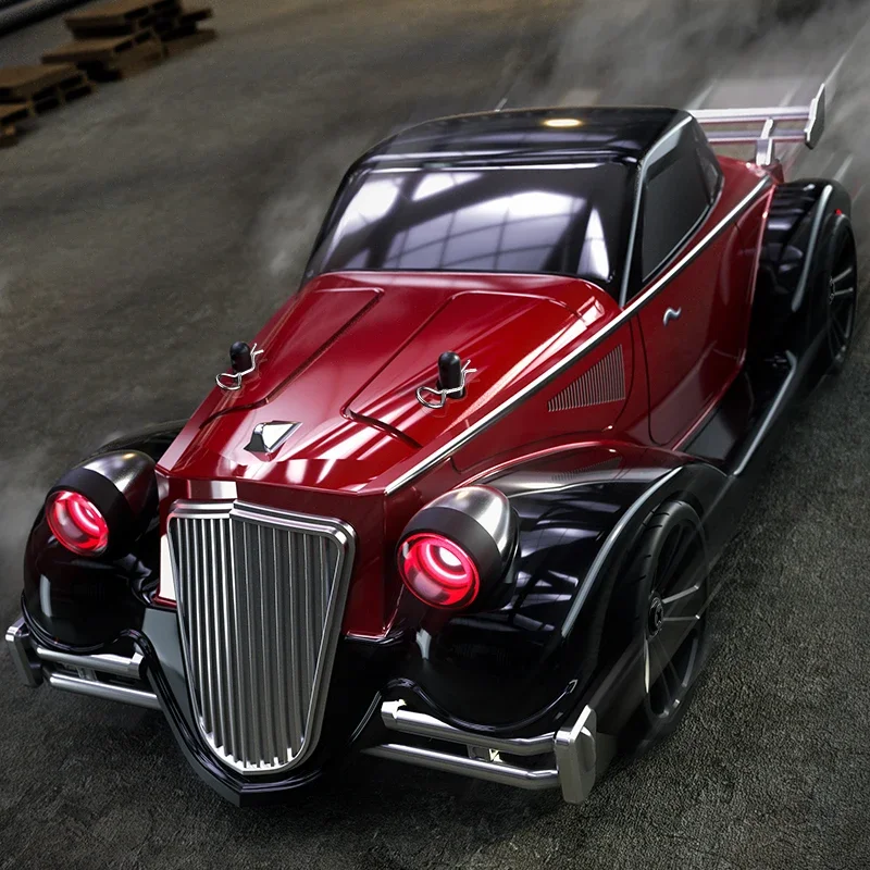 JJRC Q117 RCカー 1/16 ラジコン クラシックカー 4WD 電動 高速 フラットランニング ドリフト スタント レーシング おもちゃ 男の子 キッズ クリスマス プレゼント