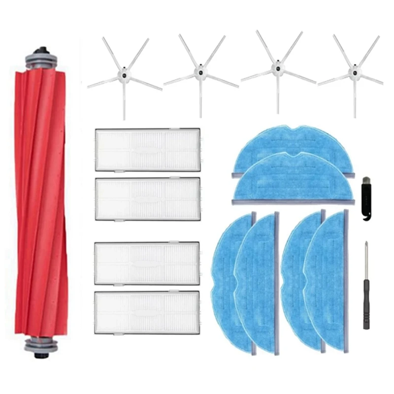 Комплект аксессуаров для робота-пылесоса Xiaomi Roborock S7, T7, T7S, T7 Plus, T7S Plus, сменные детали, 1 комплект